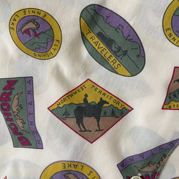 Levi's Travelers Vintage 1990's Button Down Shirt Size Large - Picture 7 of 7